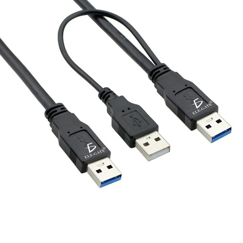 Cable Usb 2.0 Para Duro Largo A Macho - ELE-GATE