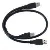 Cable Usb 2.0 Para Disco Duro 42 Cm Largo Macho A Macho