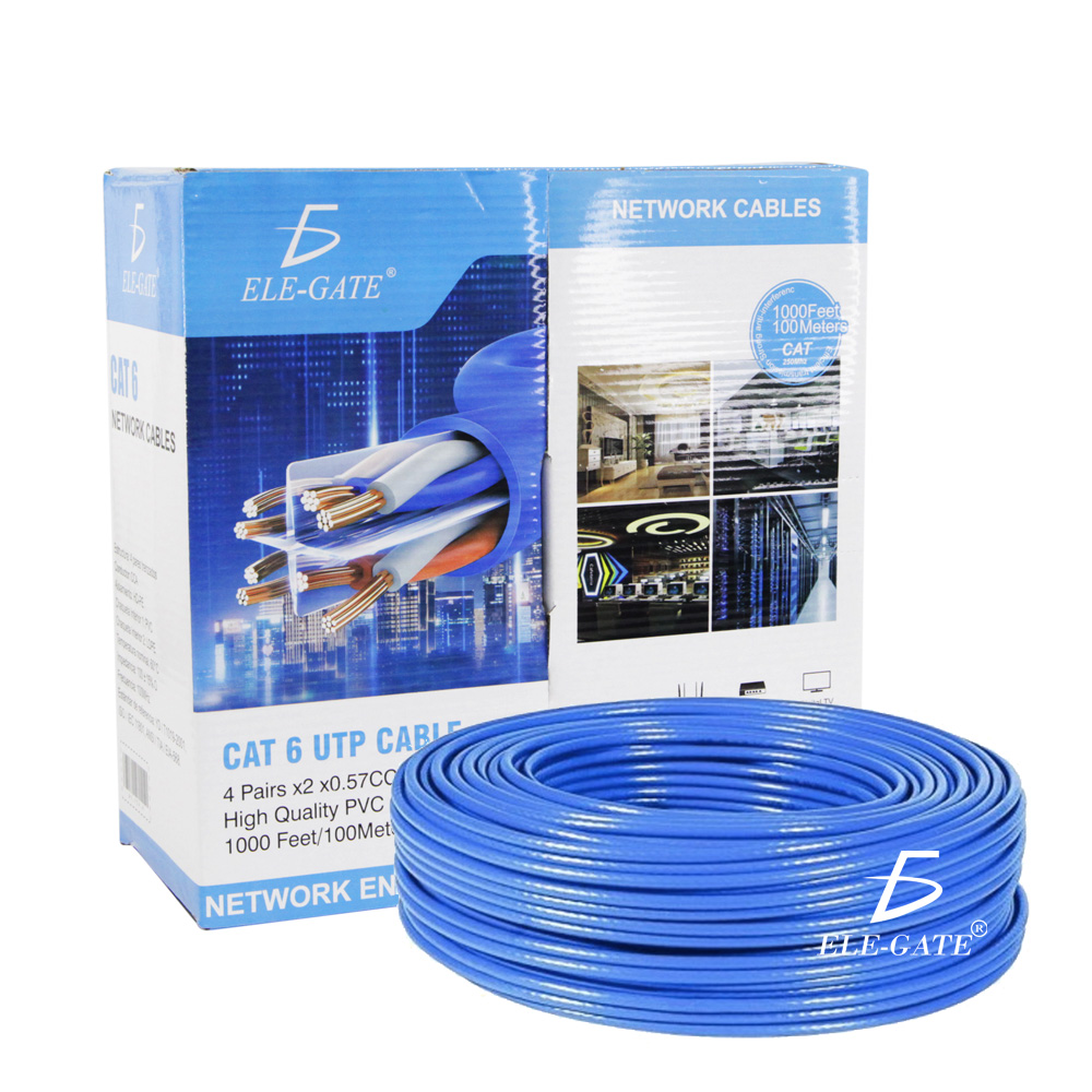Cable para Red UTP Profesional/Networking 305 mts Cat 6 Blanco