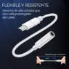 Adaptador De Auriculares TYPE-C Tipo C A 3.5 Mm Adaptador De Auriculares TYPE-C Tipo C A 3.5 Mm
