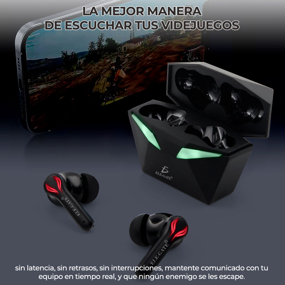 Auriculares Extraterrestre Gamer Inalámbricos Bluetooth 5.1