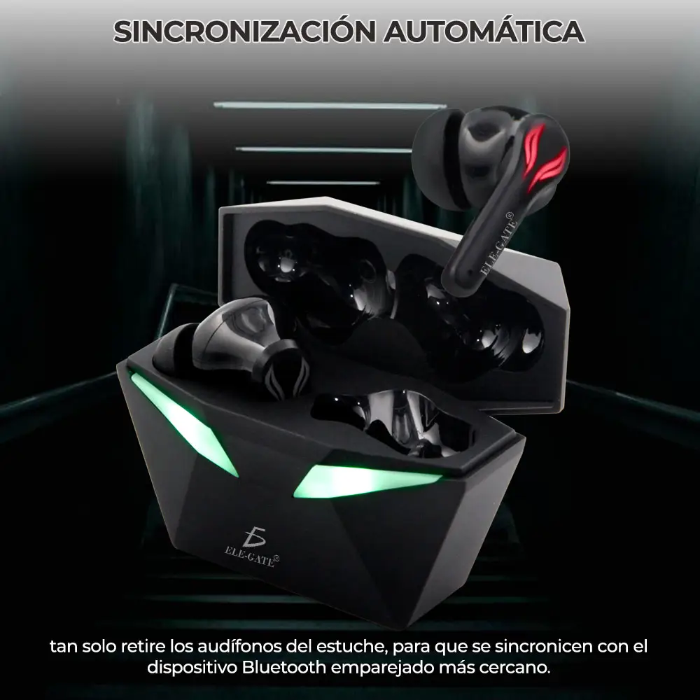 Auriculares Extraterrestre Gamer Inalámbricos Bluetooth 5.1