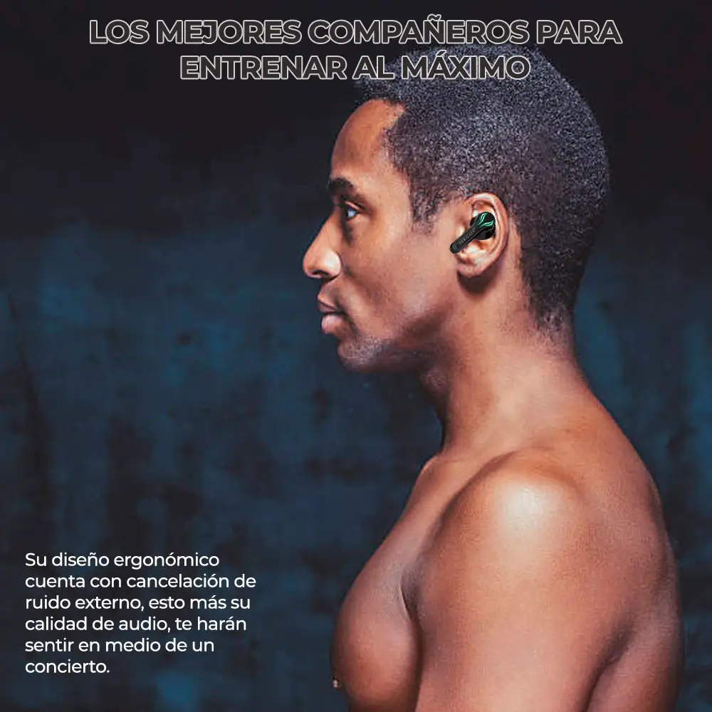 Auriculares Extraterrestre Gamer Inalámbricos Bluetooth 5.1