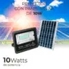 Reflector Led 10w C/ Panel Solar-control Luz Blanca Exterior Reflector Led 10w C/ Panel Solar-control Luz Blanca Exterior
