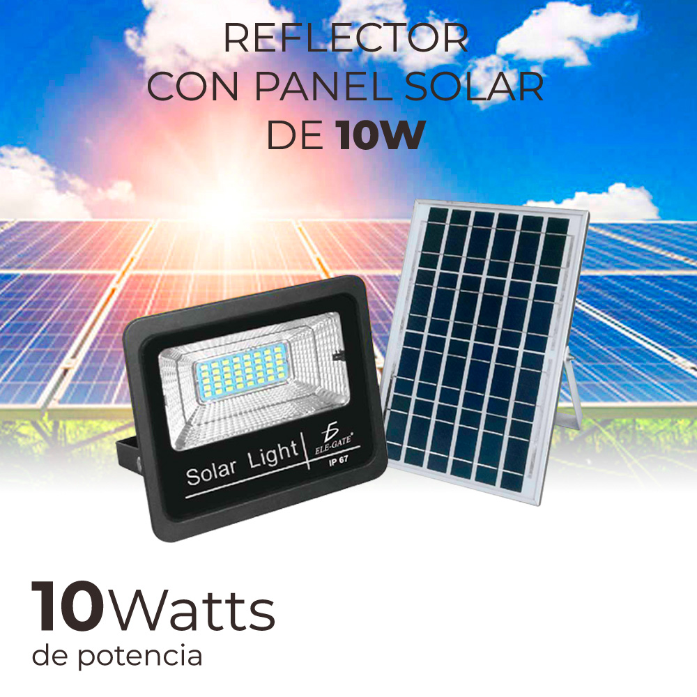 Kit 3 Luces Led Solares Para Exterior 3000k Y Panel Solar 10w Ip66 con  Ofertas en Carrefour