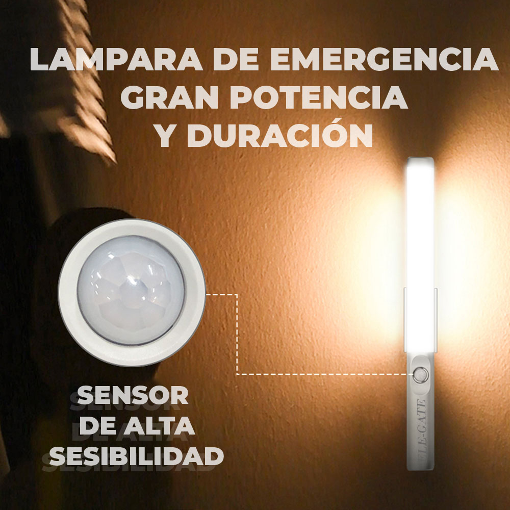LAMPARA DE EMERGENCIA LED LUZ CALIDA – Innovaled