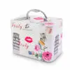 Cosmetiquera Neceser Estampado Kit De 3 Pzas Viaje Estuche MAQ.09.4 Cosmetiquera Neceser Estampado Kit De 3 Pzas Viaje Estuche MAQ.09.4
