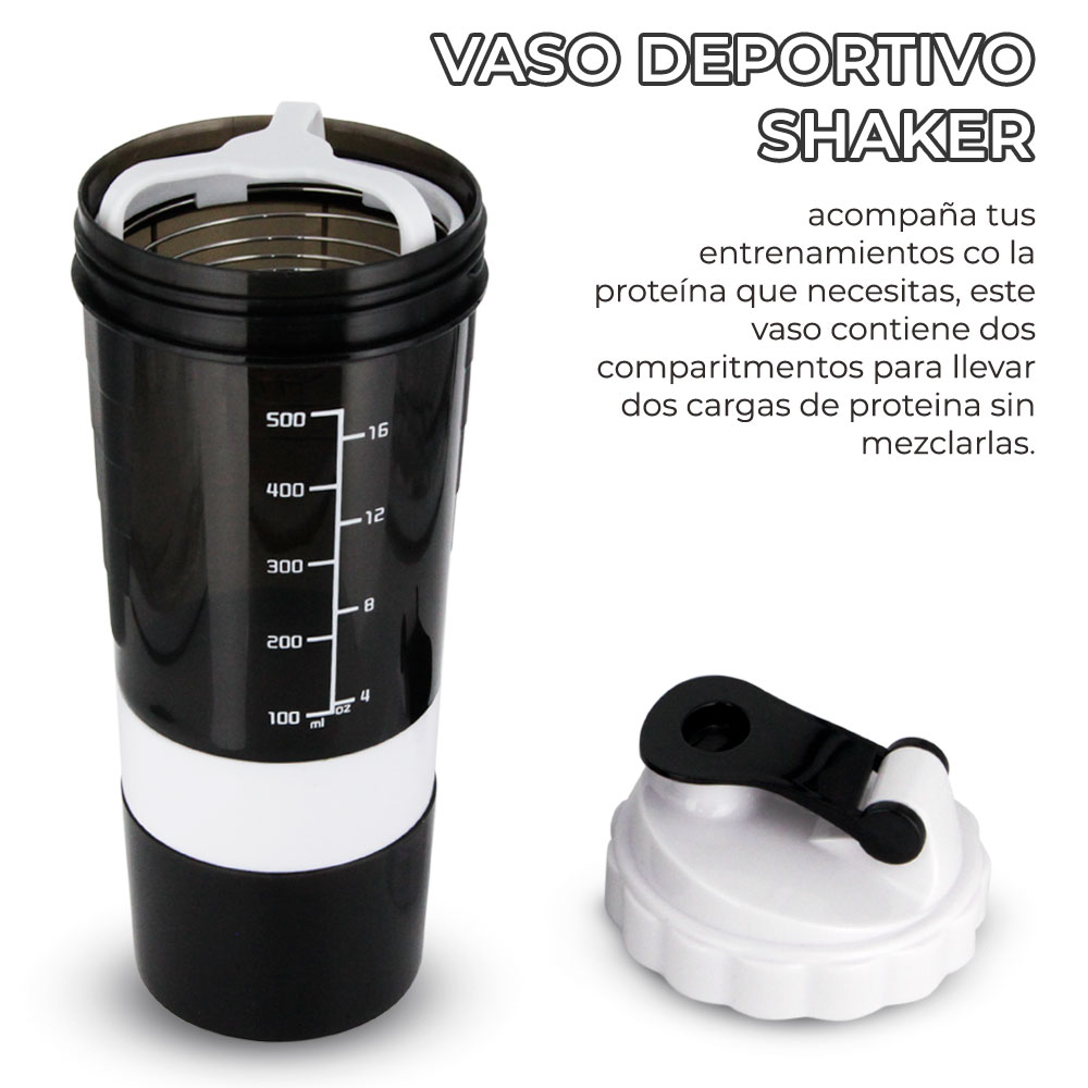 Mezclador De Proteínas / Vaso Deportivo / Shaker De Gimnasio