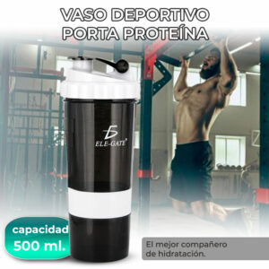 Mezclador De Proteínas / Vaso Deportivo / Shaker De Gimnasio