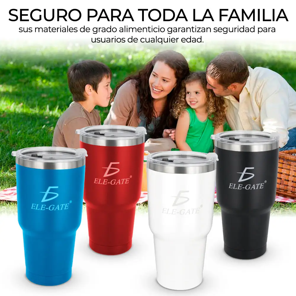 Taza Termo Acero Inoxidable Con Tapa Recipientes Térmicos