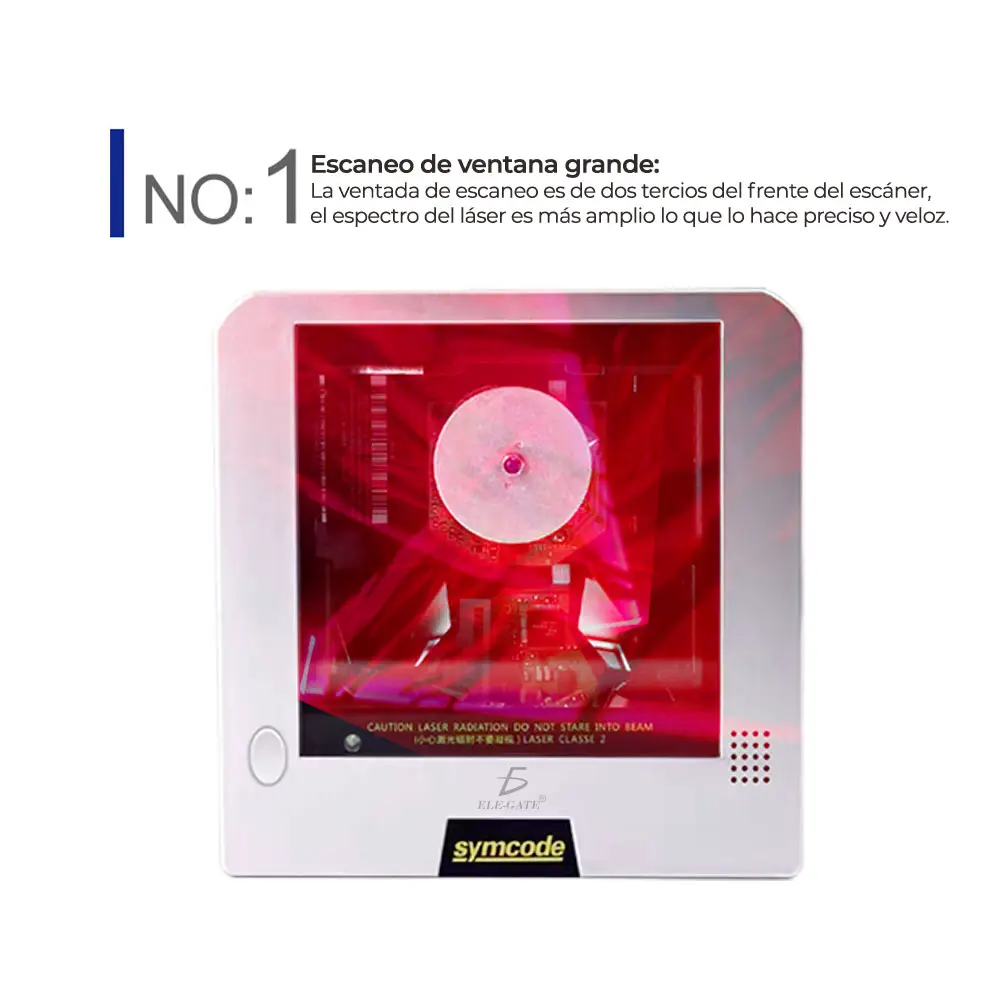 Lector De Código De Barras QR Omnidireccional Usb