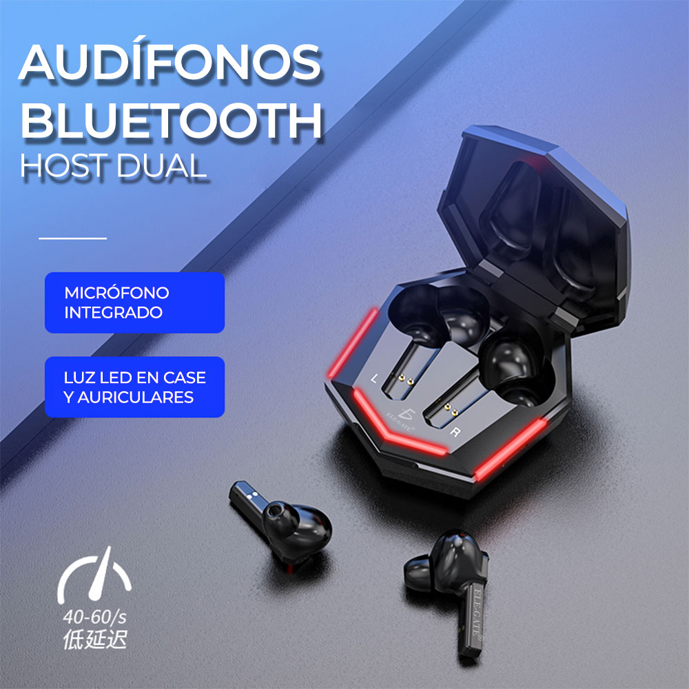Auriculares Gamer Inalámbricos Bluetooth 5.1 Con Base Profund