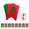 Banderines Para Decoración Navideña Por 8pzs