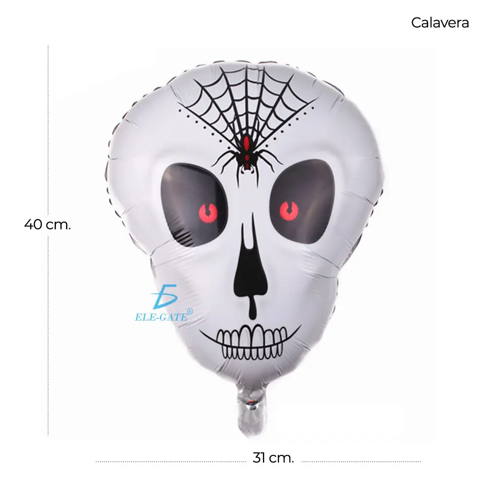 Globos De Aluminio De Halloween Fantasma Bruja Búho Monster