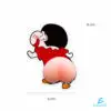 Etiqueta Engomada Anticolisión De Dibujos Animados De Silico Creyón Shin-Chan Etiqueta Engomada Anticolisión De Dibujos Animados De Silico Creyón Shin-Chan