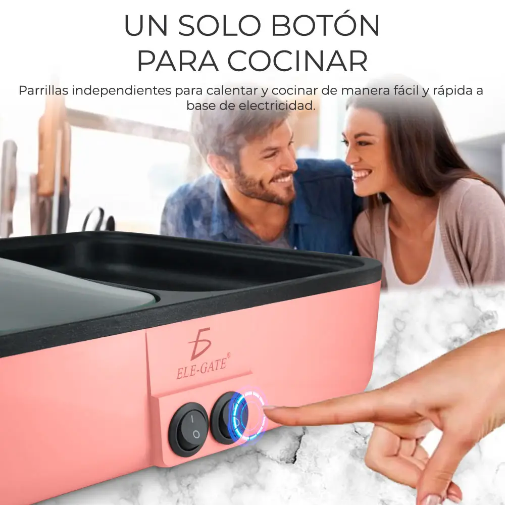 Parrilla Eléctrica Para Cocer Huevos Hot Cakes y Demas