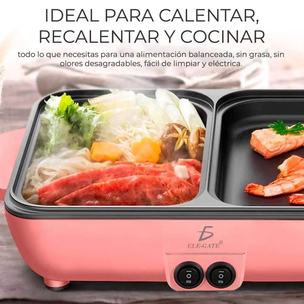 Parrilla Eléctrica Para Cocer Huevos Hot Cakes y Demas