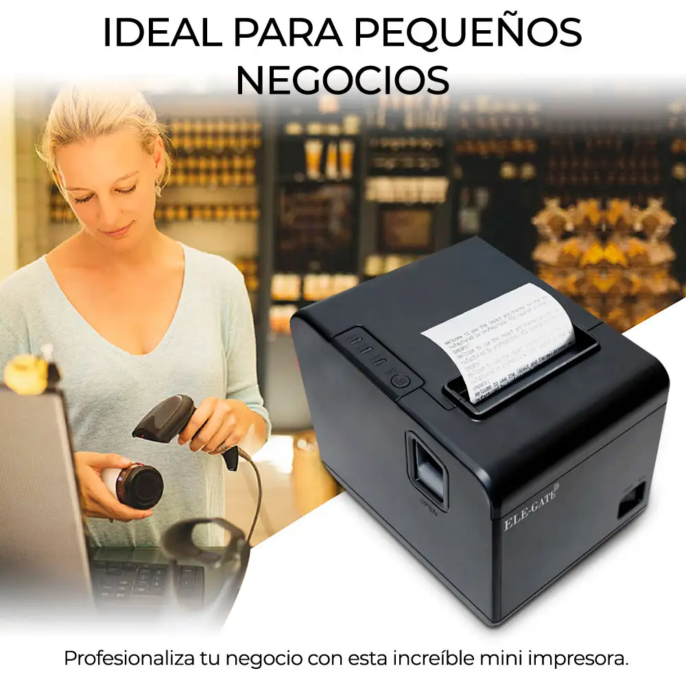 Impresora De Tickets Térmica Corte Automático 80mm