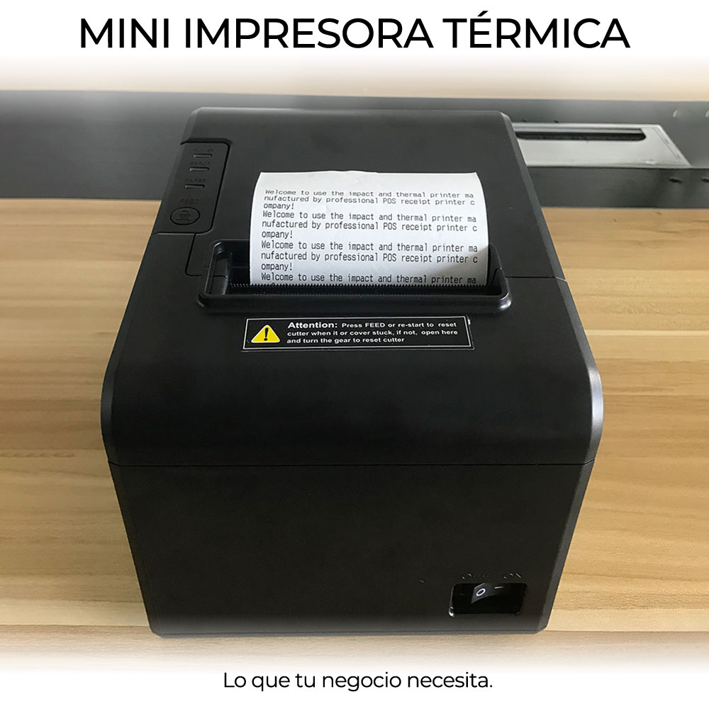 Impresora De Tickets Térmica Corte Automático 80mm