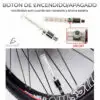 Par Luz Led Multicolor Valvula Tapon Llanta Bici Moto Auto