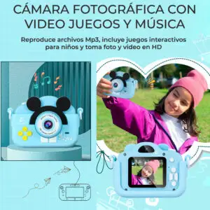 Mini Cámara Video Mikey para Niños