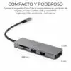 Hub Adaptador Hdmi 4k Usb 3.0 Sd Micro Sd Tipo C A Tipo C Hub Adaptador Hdmi 4k Usb 3.0 Sd Micro Sd Tipo C A Tipo C
