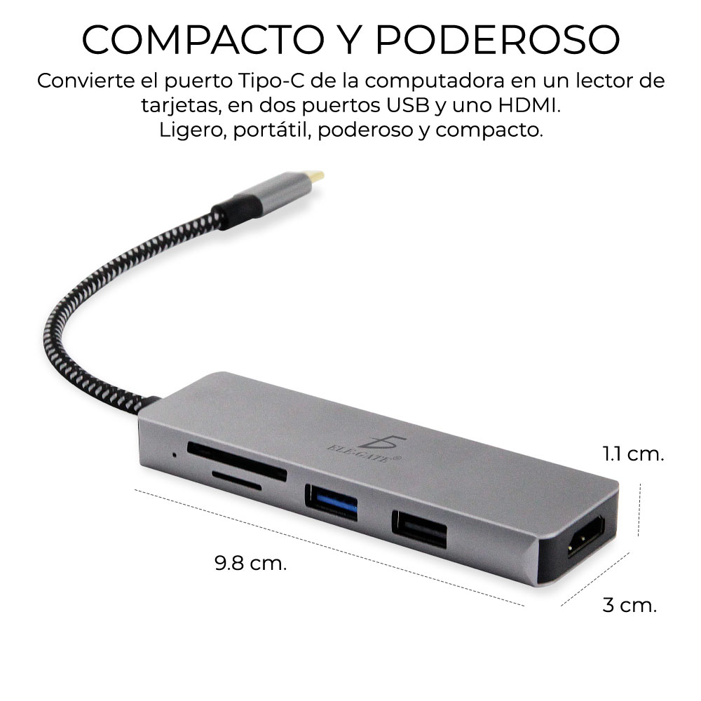 CY Tipo D Micro HDMI v1.4 Socket Hembra a Tipo C Mini HDMI Macho  Convertidor Cable Adaptador 20cm : : Electrónica