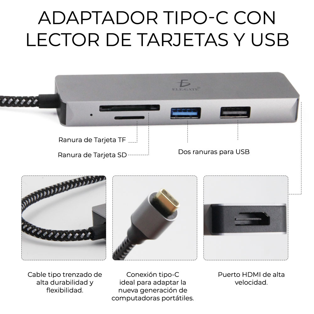 ADAPTADOR HDMI HEMBRA A USB 3.0 - 001 — Corripio