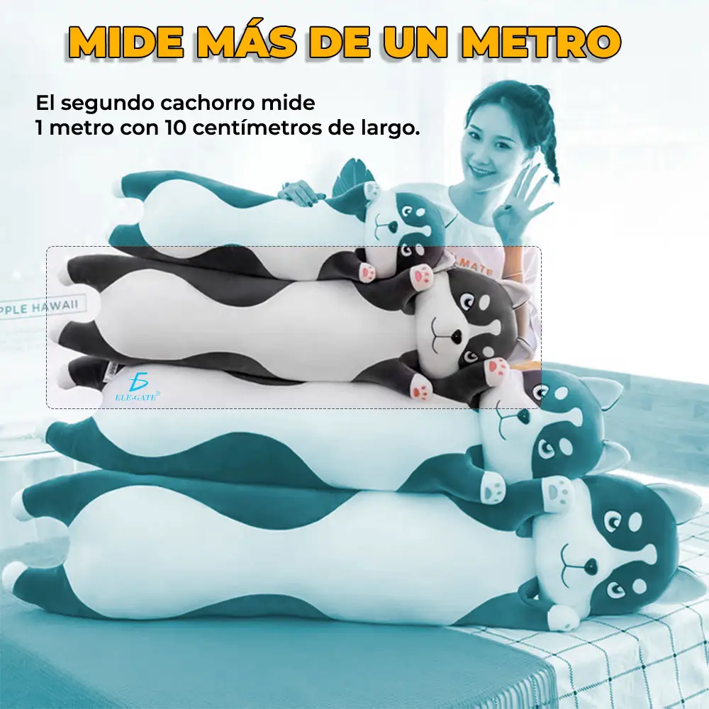 Juguete Suave Grande Peluche de Lobito de 110 CM