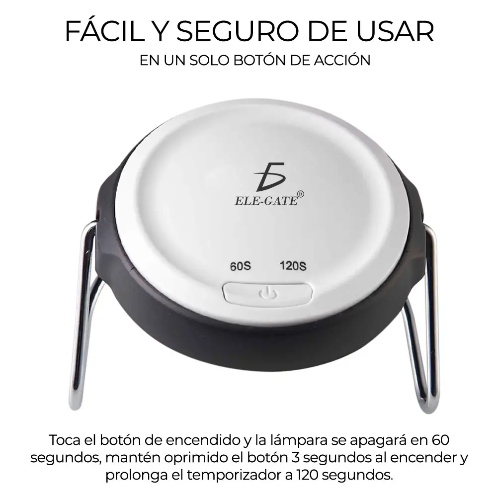 Lámpara De Uñas 18w 9 Led Uv Secador De Uñas Portátil