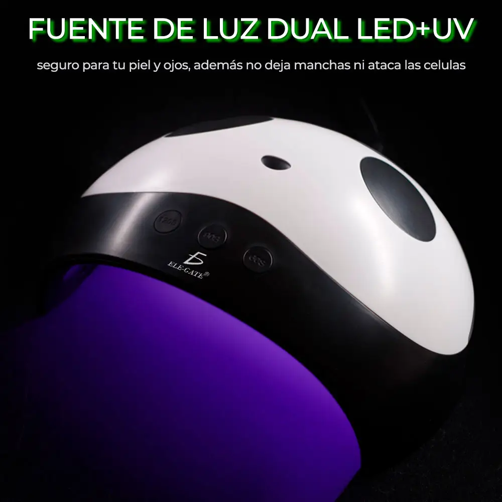 Lámpara Para Secador Rápido De Uñas Con 8 LED