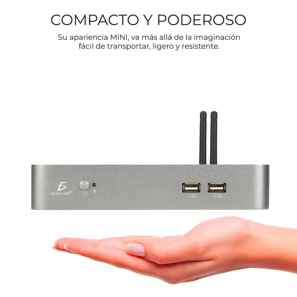 Mini Pc Intel Core I5-4210 @1.7GHZ 4GB 128GB