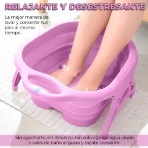 Baño de Pies con Masajeadores Para Spa Relajante