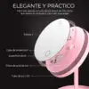 Aro Luz Led 17.5cm Espejo Maquillaje Tiktok Portátil
