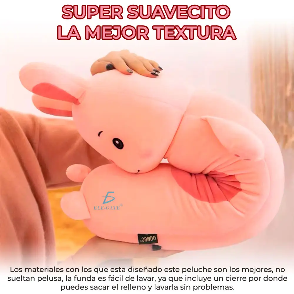 Hermoso de Peluche Conejo Abrazable Largo 90CM