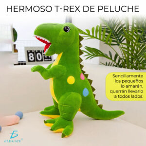 Hermoso Peluche de Dinosaurio Abrazable Largo 40cm