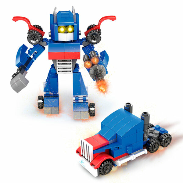 Juguete de Bloques Robot Transformer Optimus Prime