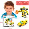 Juguete de Bloques Robot Transformer Bumblebee
