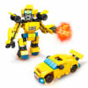 Juguete de Bloques Robot Transformer Bumblebee