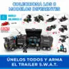 Vehículo Policial Armable Coleccionable