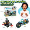 Juguete de Bloques Tech Police Vs Star Pirate