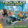 Juguete de Bloques Tech Police Vs Star Pirate