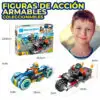 Juguete de Bloques Tech Police Vs Star Pirate 212Pzs