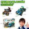 Juguete de Bloques Tech Police Vs Star Pirate 412Pzs