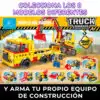 juguete de bloques Camion de remolque 3 en 1