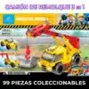 juguete de bloques Camion de remolque 3 en 1
