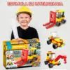 camion de trabajo 3 en 1 Juguete Bloques