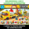Juguete de Bloques Retroexcavadora 3 en 1