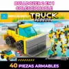Juguete de Bloques Vehiculo de Carga Armable 2 en 1 40pzs