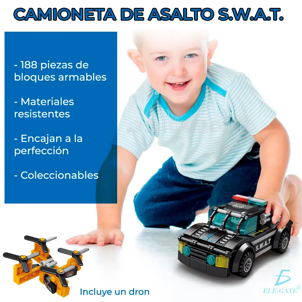 Camioneta de Asalto de Bloques Armables